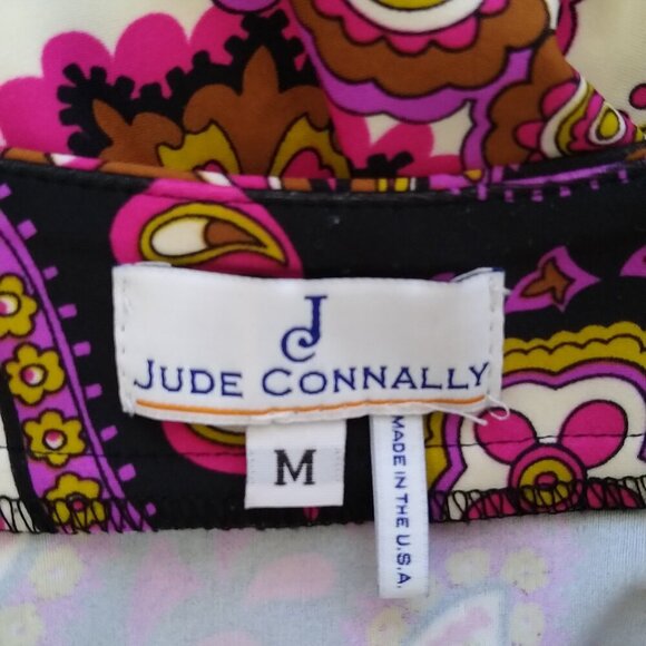 Jude Connally Floral Paisley Dress Megan Floral Paisley Print Size Medium - Picture 5 of 5